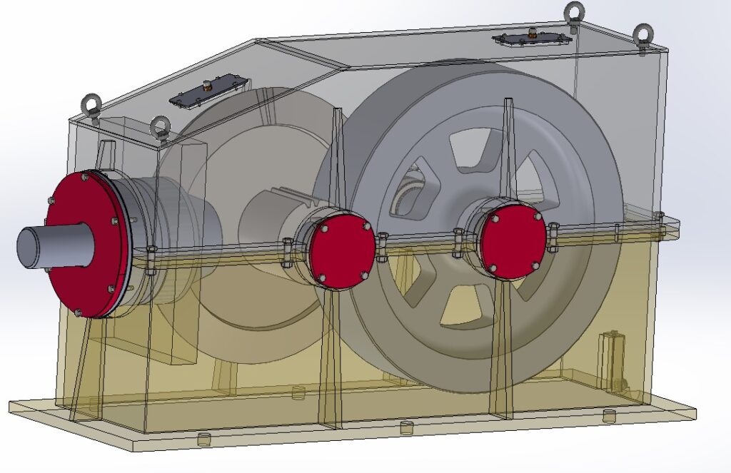 Przekładnia - projektowanie SolidWorks